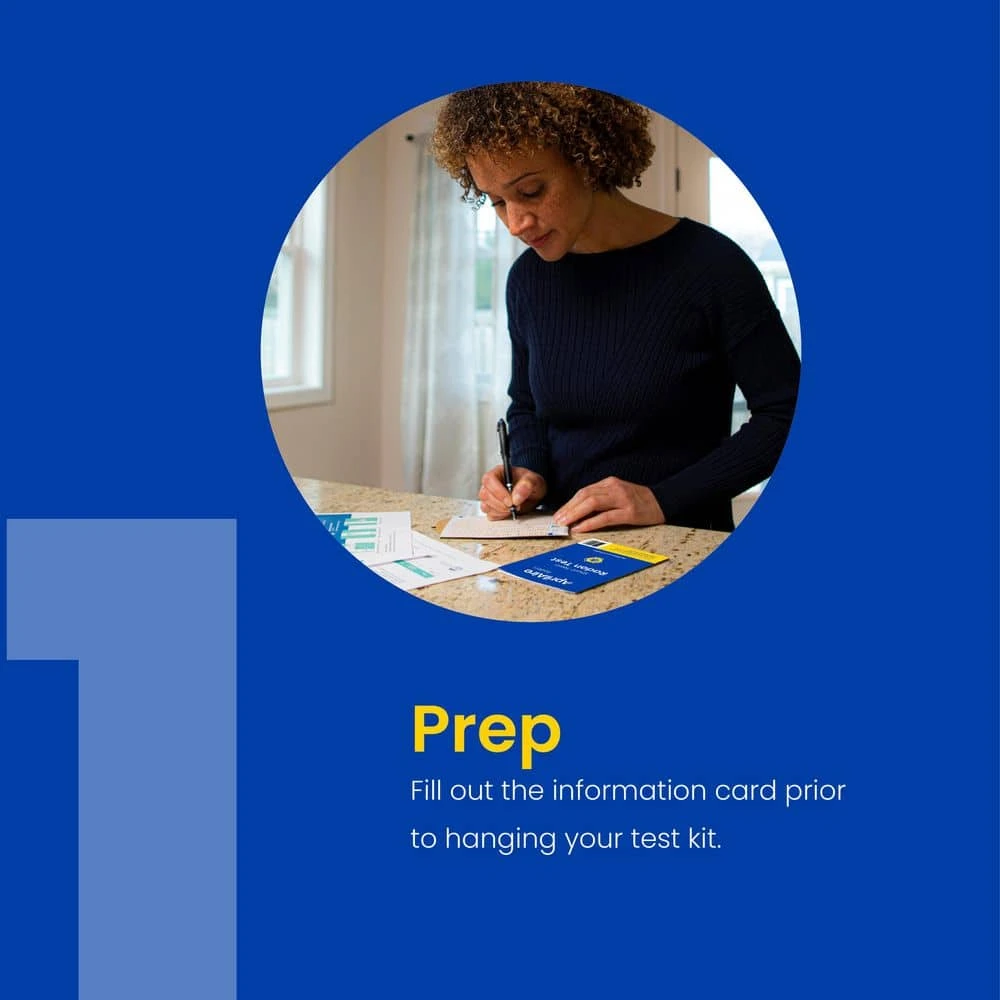 Aprilaire Short-Term Radon Gas Test Kit (2-Pack) 4 Aprilaire Short-Term Radon Gas Test Kit (2-Pack) - Image 3