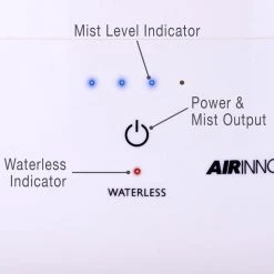 Air Innovations 1.33 Gal. Cool Mist Top Fill Humidifier for Large Rooms Up to 400 sq. ft. 15 Air Innovations 1.33 Gal. Cool Mist Top Fill Humidifier for Large Rooms Up to 400 sq. ft. -Air Quality Shop beige cream air innovations humidifiers humid36 cream 1f 1000