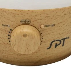 SPT Ultrasonic Cool Mist Humidifier with Fragrance Diffuser (Wood Grain) -Air Quality Shop beige cream spt humidifiers su 2550gn c3 1000