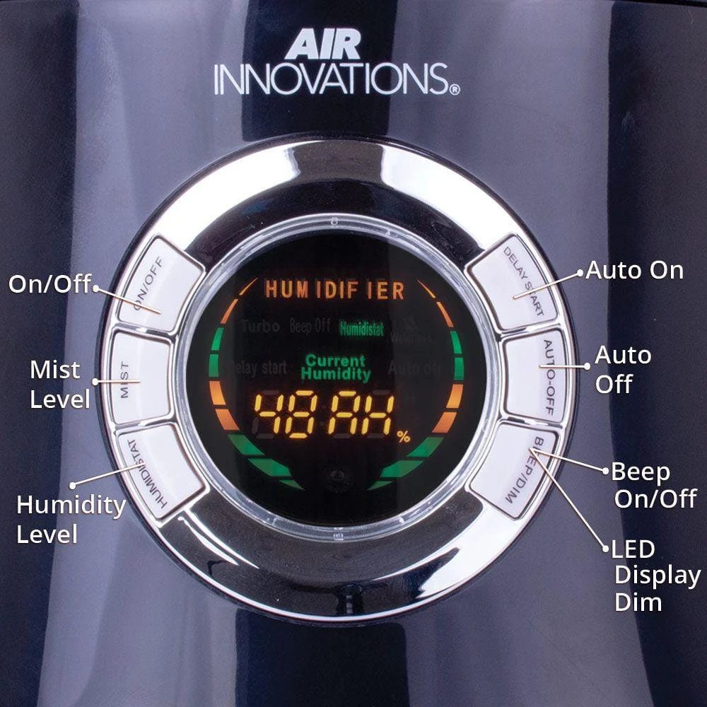 Air Innovations 1.7 Gal. Cool Mist Digital Humidifier for Large Rooms - Up to 600 sq. ft. 8 Air Innovations 1.7 Gal. Cool Mist Digital Humidifier for Large Rooms - Up to 600 sq. ft. - Image 6