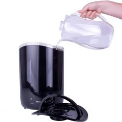 Air Innovations 1.33 Gal. Cool Mist Top Fill Humidifier for Large Rooms Up to 400 sq. ft. -Air Quality Shop blacks air innovations humidifiers humid36 black 44 1000