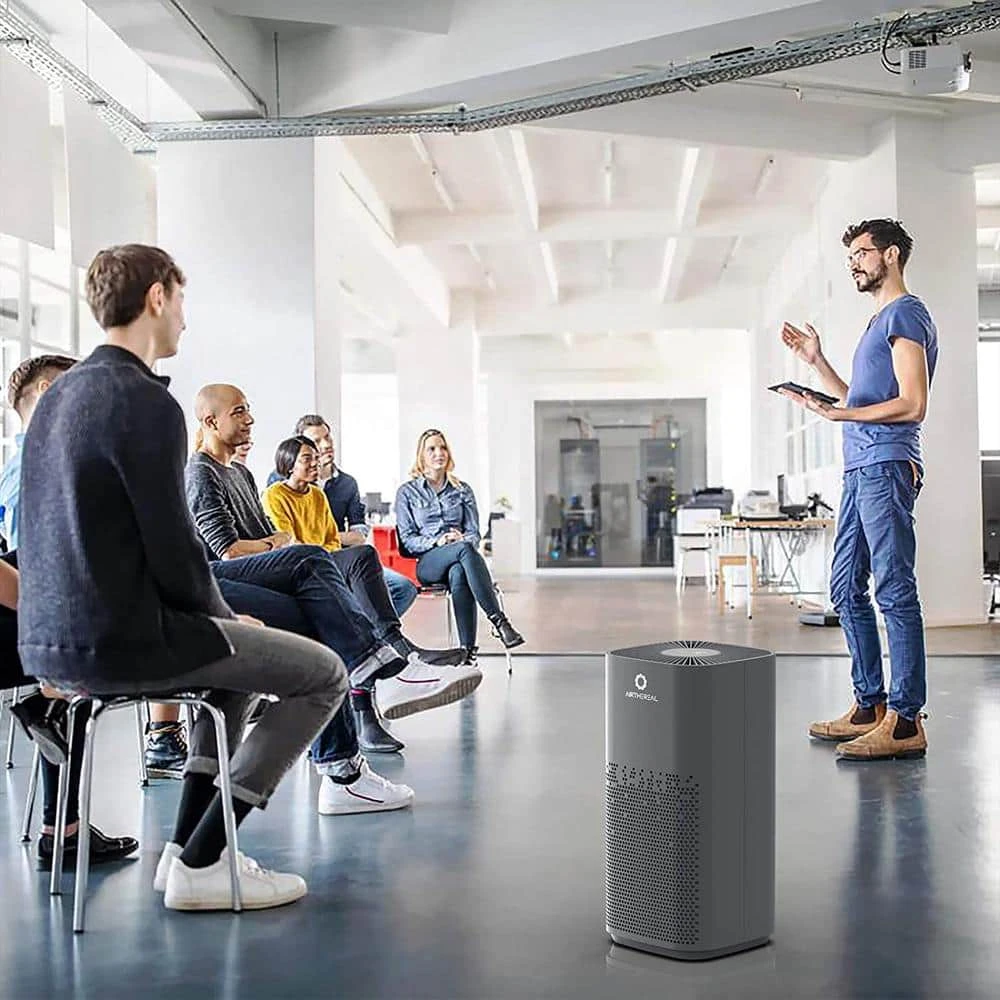 Airthereal AGH380 UV-C Air Purifier with H13 True HEPA Filter for Large Rooms, Home, Office, and Classroom - 519 Sq.Ft. -Glory Days 8 Airthereal AGH380 UV-C Air Purifier with H13 True HEPA Filter for Large Rooms, Home, Office, and Classroom - 519 Sq.Ft. -Glory Days - Image 6