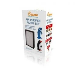Crane Adorable True HEPA Air Purifier with Germicidal UV Light for Small to Medium Rooms up to 150 sq. ft. -Air Quality Shop blacks crane air purifiers ee 5065 1f 1000