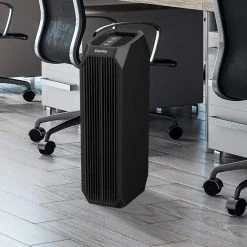 Danby 210 sq. ft. Portable Air Purifier with Filter in Black -Air Quality Shop blacks danby air purifiers dap143bab uv 1f 1000
