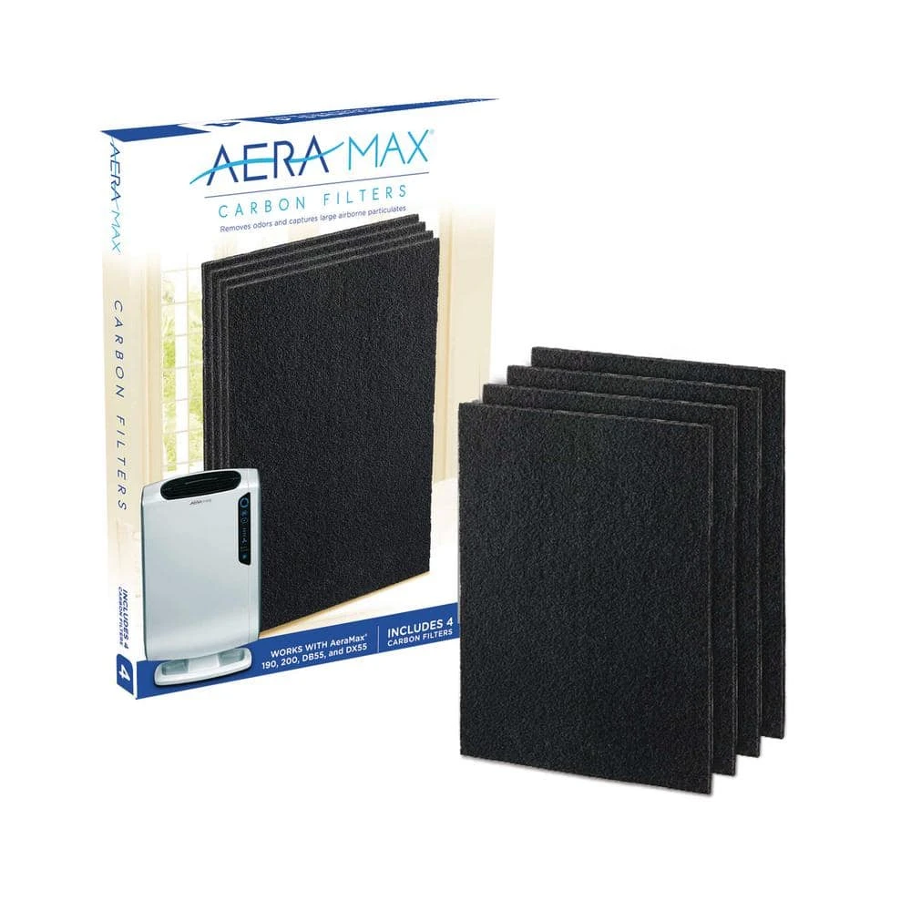 Fellowes AeraMax Carbon Filter for 190/200/DX55 Air Purifiers (4-Pack) 4 Fellowes AeraMax Carbon Filter for 190/200/DX55 Air Purifiers (4-Pack) - Image 2