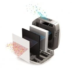 Fellowes AeraMax Pro 2 in. Carbon Filter (2-Pack) -Air Quality Shop blacks fellowes air purifier accessories 9436802 1d 1000