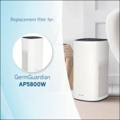GermGuardian Air Purifier HEPA Replacement Filter 14 GermGuardian Air Purifier HEPA Replacement Filter -Air Quality Shop blacks germguardian air purifier accessories flt5800 fa 1000