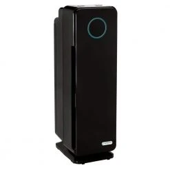 GermGuardian Elite 5-in-1 Air Purifier with Pet Pure True HEPA filter, UV Sanitizer for Medium Rooms up to 153 Sq Ft, Black -Air Quality Shop blacks germguardian air purifiers ac4300bptca 40 1000