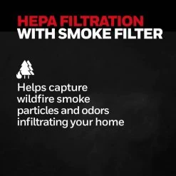 Honeywell PowerPlus HEPA Air Purifier, Extra-Large Room (530 sq. ft.) Black 15 Honeywell PowerPlus HEPA Air Purifier, Extra-Large Room (530 sq. ft.) Black -Air Quality Shop blacks honeywell air purifiers hpa3300bv1 4f 1000