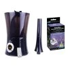 Unbranded Ultrasonic Cool Mist Humidifier with Refills (12-Pack) -Air Quality Shop blacks humidifiers humid23 black ap01 lavender 64 1000