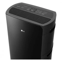 LG Electronics PuriCare 50-Pint Dehumidifier with Clear Bucket with Handle 22 LG Electronics PuriCare 50-Pint Dehumidifier with Clear Bucket with Handle -Air Quality Shop blacks lg electronics dehumidifiers ud501kog5 1f 1000