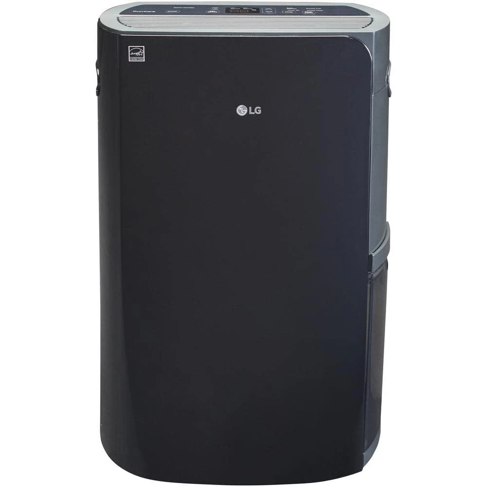 LG Electronics PuriCare 50-Pint Dehumidifier with Clear Bucket with Handle 4 LG Electronics PuriCare 50-Pint Dehumidifier with Clear Bucket with Handle - Image 2