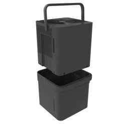 Midea 50-Pint CUBE Smart Dehumidifier with Pump, 3X More Water Capacity, ENERGY STAR MOST EFFICIENT for up to 4,500 sf 13 Midea 50-Pint CUBE Smart Dehumidifier with Pump, 3X More Water Capacity, ENERGY STAR MOST EFFICIENT for up to 4,500 sf -Air Quality Shop blacks midea dehumidifiers mad50ps1qgr 1f 1000