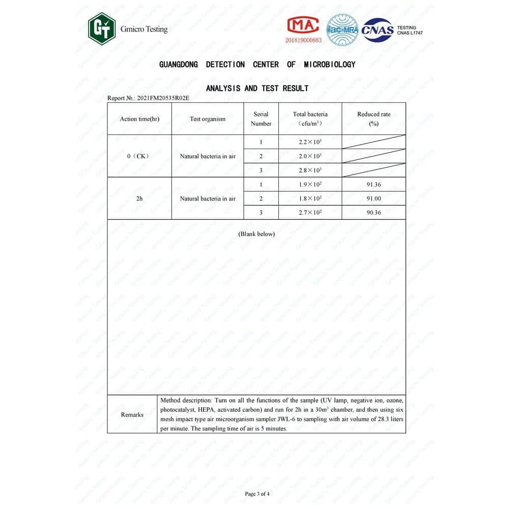 New Comfort Black 03/1000B Ozone Generator and Ion Purifier 7 New Comfort Black 03/1000B Ozone Generator and Ion Purifier - Image 5