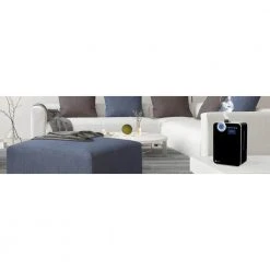 Pure Guardian Elite 2 Gal. 120-Hour Ultrasonic Warm Mist Humidifier -Air Quality Shop blacks pure guardian humidifiers h8000b fa 1000