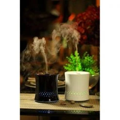 SPT Ultrasonic Aroma Diffuser Humidifier with Ceramic Housing in Black 8 SPT Ultrasonic Aroma Diffuser Humidifier with Ceramic Housing in Black -Air Quality Shop blacks spt humidifiers sa 055b 4f 1000