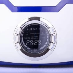 Air Innovations 1.37 Gal. Cool Mist Humidifier with Aromatherapy Refill, Eucalyptus -Air Quality Shop blue air innovations humidifiers humid40 blue ap01 eucalyptus 4f 1000