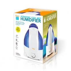Crane 1 Gal. Adorable Ultrasonic Cool Mist Humidifier for Medium to Large Rooms up to 500 sq. ft. - Penguin -Air Quality Shop blues crane humidifiers ee 0865 44 1000