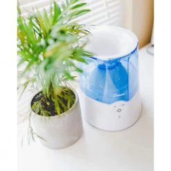 Crane 0.5 Gal. 2-in-1 Warm Mist Humidifier & Personal Steam Inhaler for Small to Medium Rooms up to 250 sq. ft. -Air Quality Shop blues crane humidifiers ee 5202 4f 1000