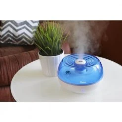 Crane 0.2 Gal. Personal Ultrasonic Cool Mist Humidifier for Small Rooms up to 160 sq. ft. -Air Quality Shop blues crane humidifiers ee 5951 4f 1000