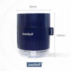 JussStuff Mini Humidifier 500ml Tank Portable Cool Mist Humidifier with Light Function and Auto Shut-Off for Home and Travel, Blue -Air Quality Shop blues humidifiers gxz j623 76 1000