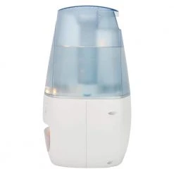 Unbranded 1 Gal. 190 sq. ft. Cool Mist Ultrasonic Humidifier and Salt Lamp with Aromatherapy Tray -Air Quality Shop blues humidifiers h1339 fa 1000