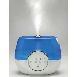 PureGuardian 2-Gal. 120-Hour Ultrasonic Warm and Cool Mist Humidifier with Aromatherapy -Air Quality Shop blues pureguardian humidifiers h4810ar 44 1000