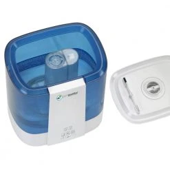 PureGuardian 2 Gal. Top Fill Ultrasonic Warm and Cool Mist Humidifier with Aroma Tray -Air Quality Shop blues pureguardian humidifiers h5225wca 77 1000