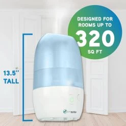 PureGuardian 1 Gal. 70-Hour Ultrasonic Cool Mist Humidifier with Aromatherapy 15 PureGuardian 1 Gal. 70-Hour Ultrasonic Cool Mist Humidifier with Aromatherapy -Air Quality Shop blues pureguardian humidifiers h975ar 1f 1000