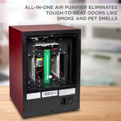 Unbranded 5 in 1 HEPA Ozone Generator and Air Purifier, Ionizer and Deodorizer w/Digital Display -Air Quality Shop browns tans air purifiers ivawhdgozhepa 66 1000