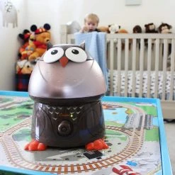 Crane 1 Gal. Adorable Ultrasonic Cool Mist Humidifier for Medium to Large Rooms up to 500 sq. ft. - Owl 15 Crane 1 Gal. Adorable Ultrasonic Cool Mist Humidifier for Medium to Large Rooms up to 500 sq. ft. - Owl -Air Quality Shop browns tans crane humidifiers ee 8189 a0 1000