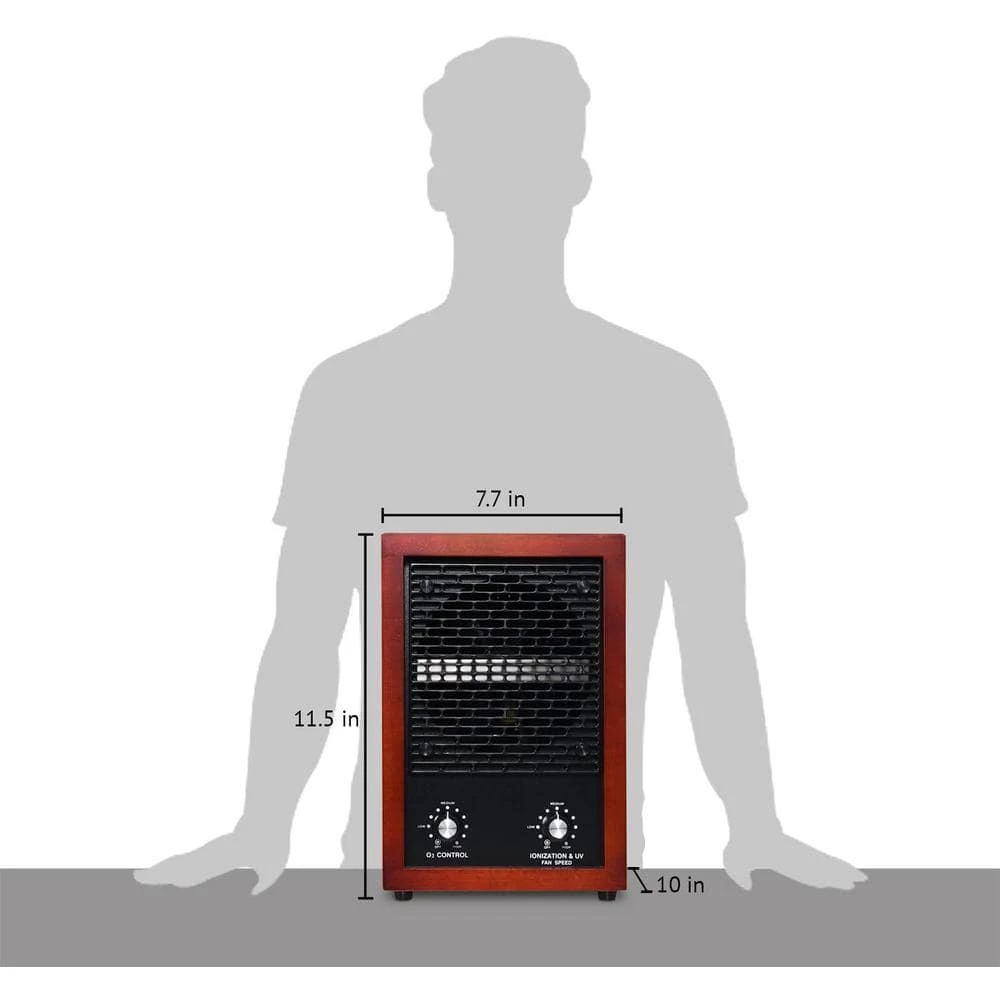 Ivation Air Purifier and Ozone Generator, Ionizer and Deodorizer, Odor Removal for Upto 3,700 sq.ft. with HEPA Filters 7 Ivation Air Purifier and Ozone Generator, Ionizer and Deodorizer, Odor Removal for Upto 3,700 sq.ft. with HEPA Filters - Image 5