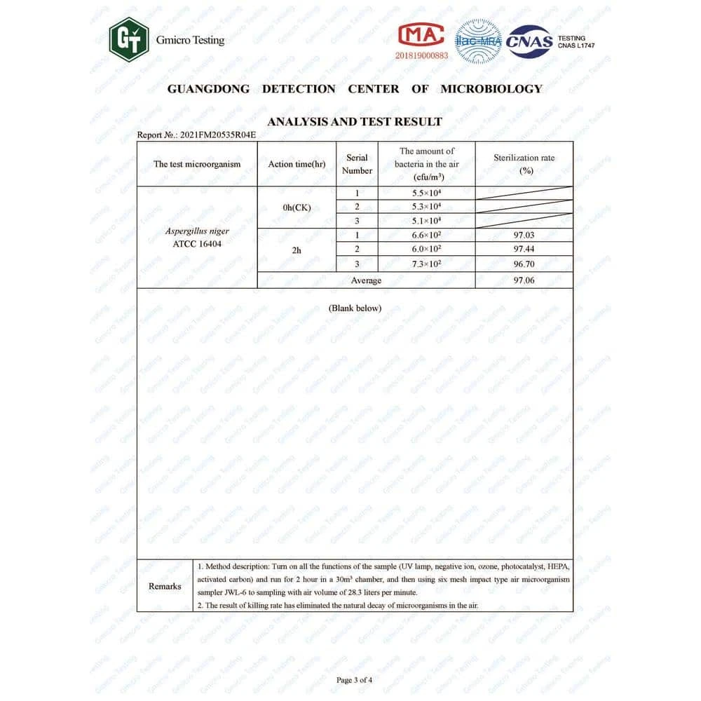 New Comfort Cherry 03/1000 Ozone Generator and Ion Air Purifier 5 New Comfort Cherry 03/1000 Ozone Generator and Ion Air Purifier - Image 3