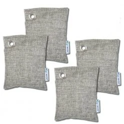 PureGuardian Air Purifying Bamboo Charcoal Bag, 3.5 oz (4-Pack)