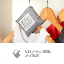 PureGuardian Air Purifying Bamboo Charcoal Bag, 16 oz -Air Quality Shop browns tans pureguardian air purifier accessories cb500 4f 1000