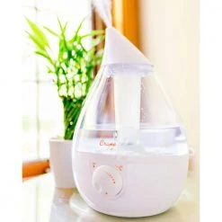 Crane 1 Gal. Drop Ultrasonic Cool Mist Humidifier for Medium to Large Rooms up to 500 sq. ft. - Clear/White 19 Crane 1 Gal. Drop Ultrasonic Cool Mist Humidifier for Medium to Large Rooms up to 500 sq. ft. - Clear/White -Air Quality Shop clear crane humidifiers ee 5301cw 31 1000