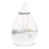 Crane 0.5 Gal. Droplet Ultrasonic Cool Mist Humidifier for Small to Medium Rooms up to 250 sq. ft. - Clear/White 2 Crane 0.5 Gal. Droplet Ultrasonic Cool Mist Humidifier for Small to Medium Rooms up to 250 sq. ft. - Clear/White -Air Quality Shop clear crane humidifiers ee 5302cw 64 1000