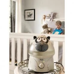 Crane 1 Gal. Adorable Ultrasonic Cool Mist Humidifier for Medium to Large Rooms up to 500 sq. ft. - Sheep -Air Quality Shop clear crane humidifiers ee 8248 31 1000
