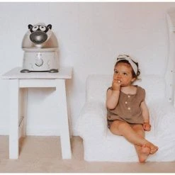 Crane 1 Gal. Adorable Ultrasonic Cool Mist Humidifier for Medium to Large Rooms up to 500 sq. ft. - Sheep -Air Quality Shop clear crane humidifiers ee 8248 4f 1000