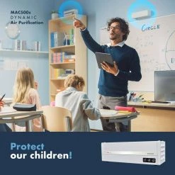 JIMCO UV-C 8 W Lamp for MAC500s 9 JIMCO UV-C 8 W Lamp for MAC500s -Air Quality Shop clear jimco air purifier accessories 400 104 4f 1000