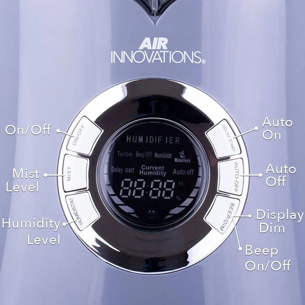 Air Innovations Ultrasonic Cool Mist Humidifier with Refills (12-Pack) 5 Air Innovations Ultrasonic Cool Mist Humidifier with Refills (12-Pack) - Image 3