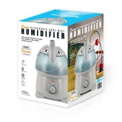 Crane 1 Gal. Adorable Ultrasonic Cool Mist Humidifier for Medium to Large Rooms up to 500 sq. ft. - Elephant -Air Quality Shop grays crane humidifiers ee 3186 76 1000