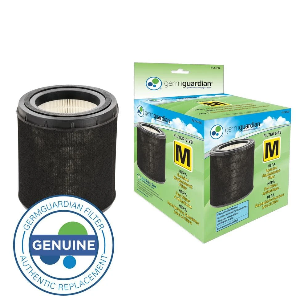 GermGuardian HEPA GENUINE Air Purifiers Replacement Filter M for AC4700 3 GermGuardian HEPA GENUINE Air Purifiers Replacement Filter M for AC4700