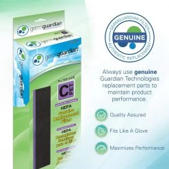 GermGuardian True HEPA with Pet Pure Treatment GENUINE Replacement Filter C for AC5000 Series Air Purifiers 11 GermGuardian True HEPA with Pet Pure Treatment GENUINE Replacement Filter C for AC5000 Series Air Purifiers -Air Quality Shop grays germguardian air purifier accessories flt5250pt 4f 1000