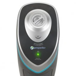 GermGuardian 4-in-1 True HEPA Air Purifier with UV Sanitizer and Odor Reduction, 22 in. Tower -Air Quality Shop grays germguardian air purifiers ac4825e 1f 1000