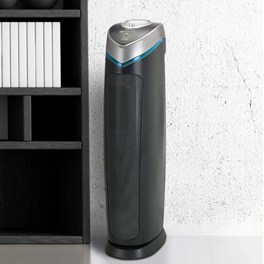 GermGuardian 28 in. 4-in-1 Air Purifier with True HEPA filter for Medium Rooms up to 179 Sq Ft, Black 10 GermGuardian 28 in. 4-in-1 Air Purifier with True HEPA filter for Medium Rooms up to 179 Sq Ft, Black - Image 8