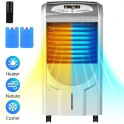 Gymax Air Cooler Heater Portable Evaporative Air Conditioner Fan Filter Humidifier 12 Gymax Air Cooler Heater Portable Evaporative Air Conditioner Fan Filter Humidifier -Air Quality Shop grays humidifiers gym07008 4f 1000