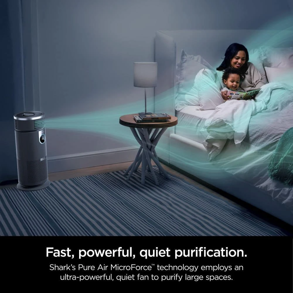Shark Air Purifier 3-in-1 with True HEPA Filter (500 sq. ft.) HC452 11 Shark Air Purifier 3-in-1 with True HEPA Filter (500 sq. ft.) HC452 - Image 9