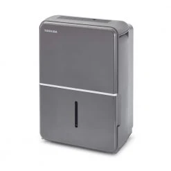 Toshiba 50-Pint 115-Volt ENERGY STAR MOST EFFICIENT Dehumidifier with Built-In Pump, Continuous Drain covers up to 4,500 sq. ft. -Air Quality Shop grays toshiba dehumidifiers tddp5013es2p 4f 1000