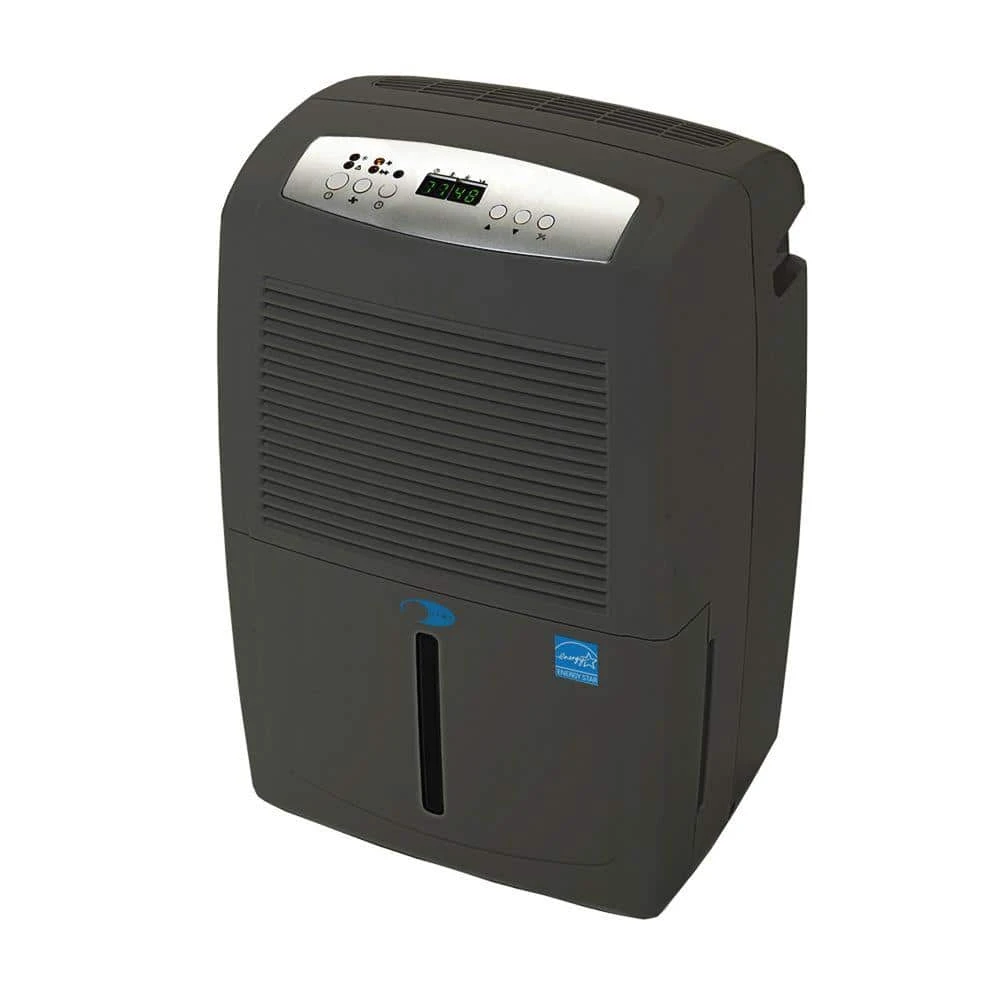 Whynter Energy Star 50-Pint High Capacity up to 4000 sq.ft. Portable Dehumidifier with Pump in Gray 5 Whynter Energy Star 50-Pint High Capacity up to 4000 sq.ft. Portable Dehumidifier with Pump in Gray - Image 3